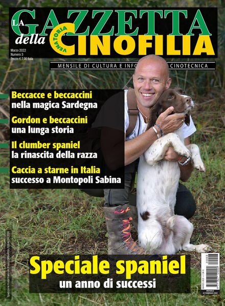 La Gazzetta Della Cinofilia Venatoria – Marzo 2022 Cover