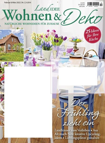 LandIDEE Wohnen & Deko – Februar 2022 Cover
