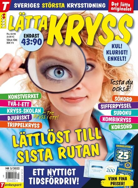 Latta kryss – 24 februari 2022 Cover