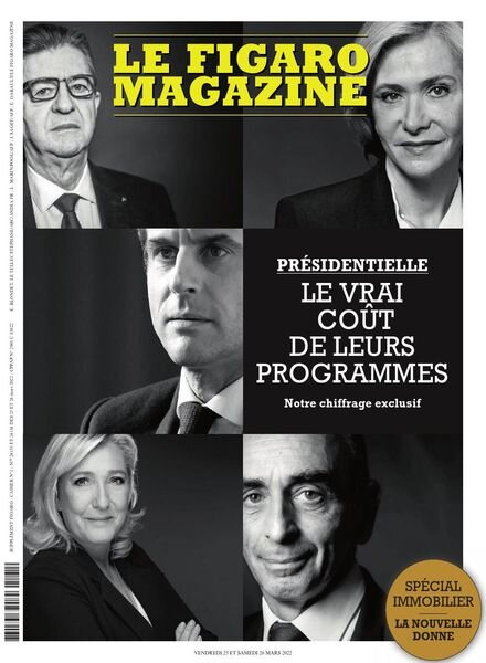 Le Figaro Magazine – 25 Mars 2022 Cover
