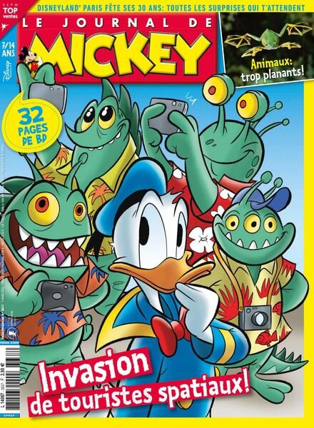 Le Journal de Mickey – 2 Mars 2022 Cover