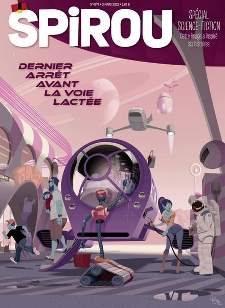 Le Journal de Spirou – 2 Mars 2022 Cover