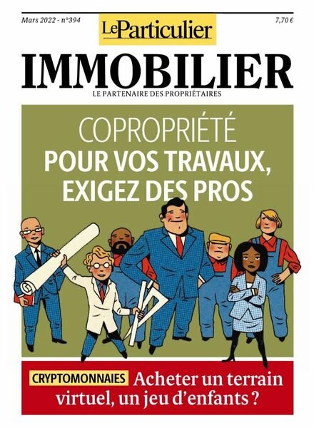 Le Particulier Immobilier – Mars 2022 Cover