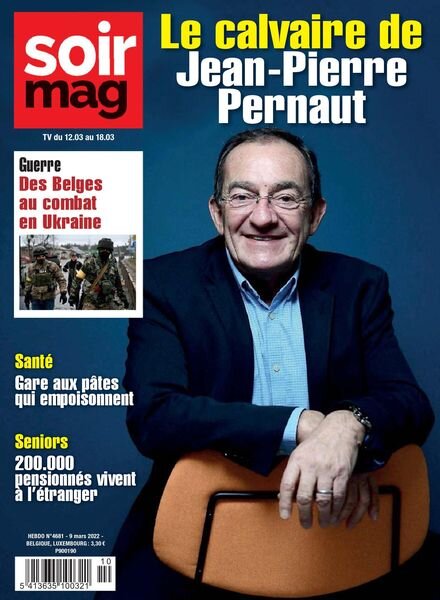 Le Soir Magazine – 11 mars 2022 Cover