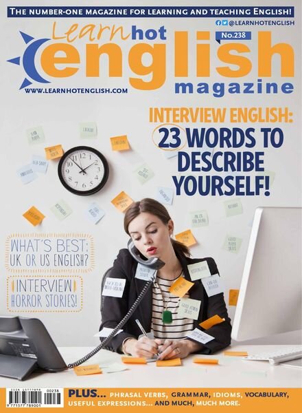 Learn Hot English – Issue 238 – March 2022 Cover