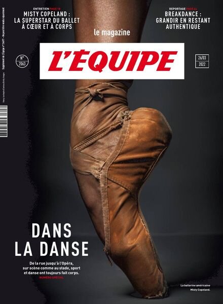 L’Equipe Magazine – 26 Mars 2022 Cover