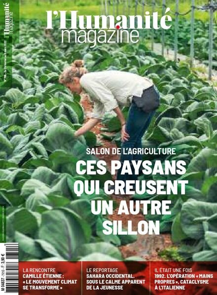 L’Humanite Dimanche – 24 Fevrier 2022 Cover