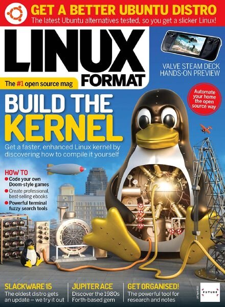 Linux Format UK – April 2022 Cover