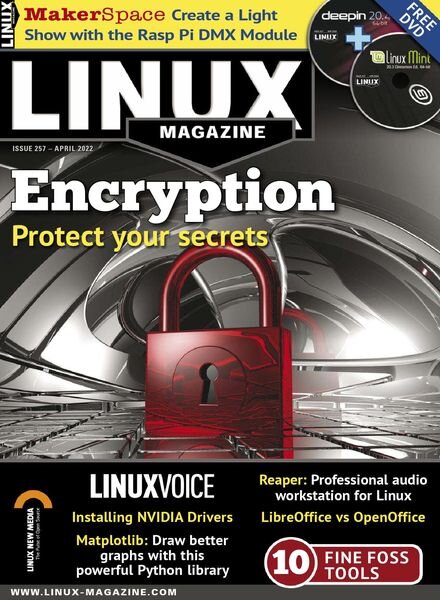 Linux Magazine USA – April 2022 Cover