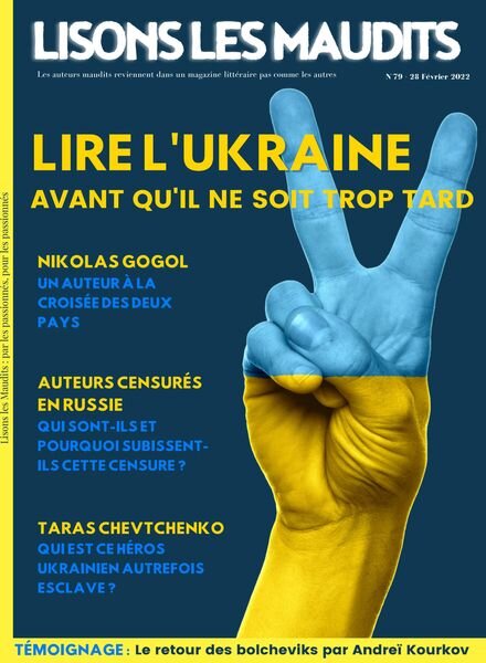 Lisons les Maudits – N 79 2022 Cover