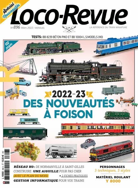 Loco-Revue – mars 2022 Cover