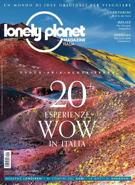 Lonely Planet Magazine Italia – febbraio 2022 Cover