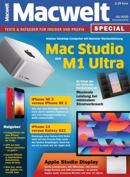 Macwelt Special – Marz 2022 Cover