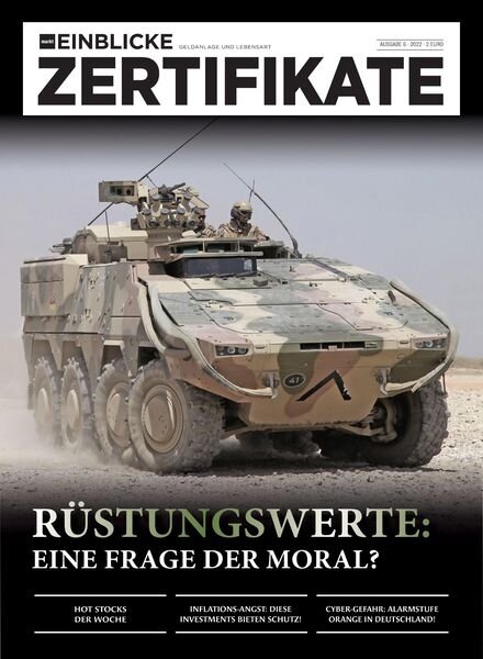 marktEINBLICKE Zertifikate – 23 Marz 2022 Cover