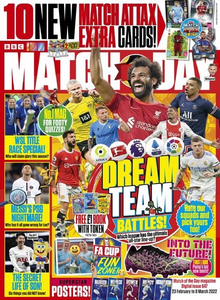 Match of the Day – 23 February 2022 Cover