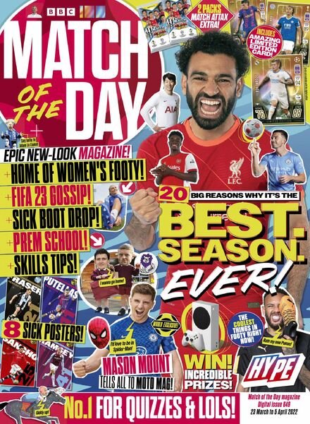 Match of the Day – 23 March 2022 Cover