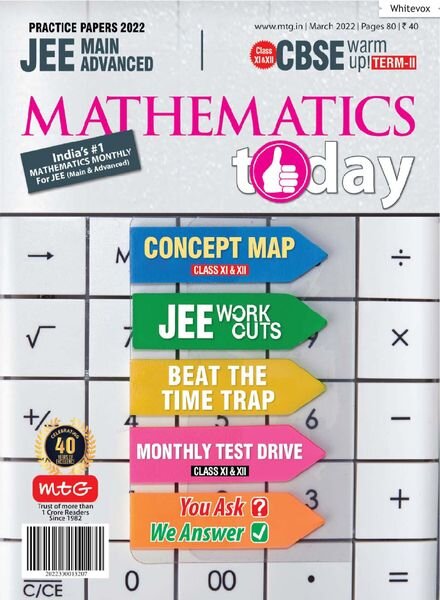 Mathematics Today – March 2022 Cover