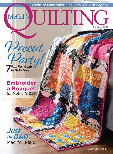McCall’s Quilting – May-June 2022 Cover