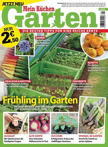 Mein Kuchengarten – 02 Marz 2022 Cover