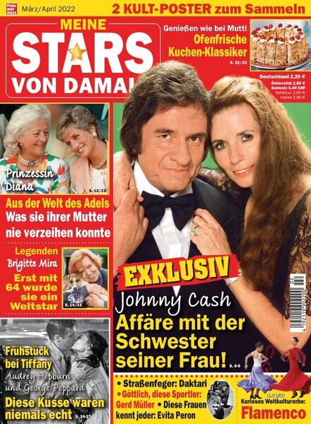 Meine Stars von Damals – Marz 2022 Cover