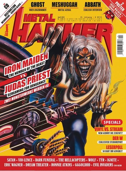 Metal Hammer Germany – Marz 2022 Cover