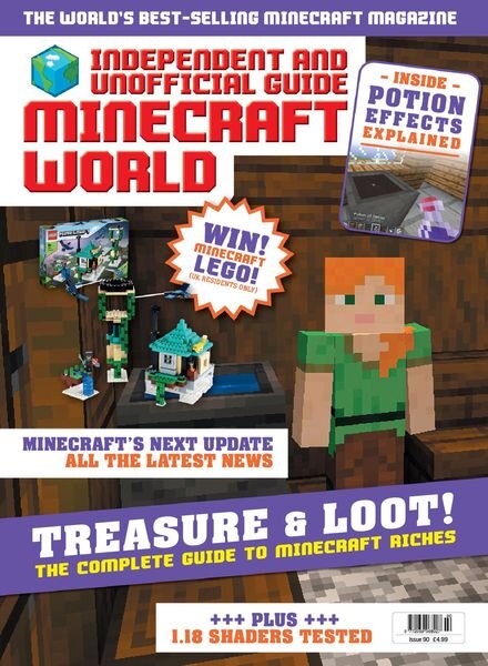 Minecraft World Magazine – March 2022 Cover
