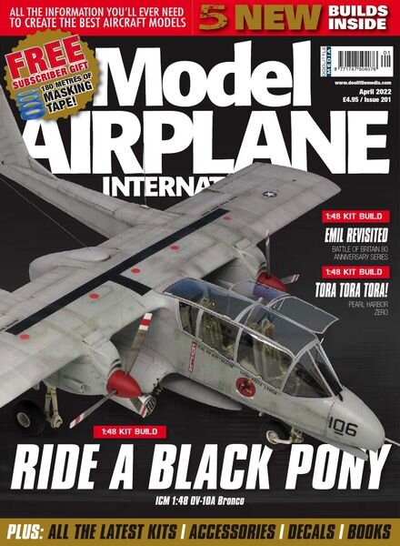 Model Airplane International – Issue 201 – April 2022 Cover