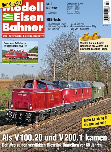 ModellEisenBahner – Marz 2022 Cover
