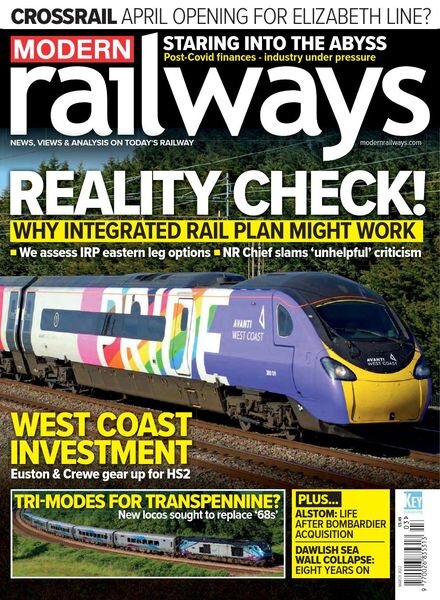Modern Railways – March 2022 Cover