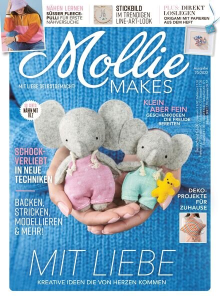 Mollie Makes Germany – Marz 2022 Cover