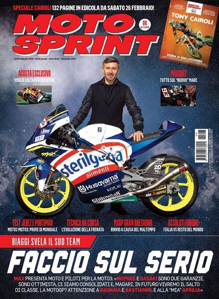 Moto Sprint – 22 Febbraio 2022 Cover