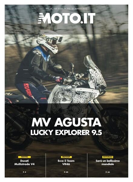 Moto.it Magazine – 1 Marzo 2022 Cover