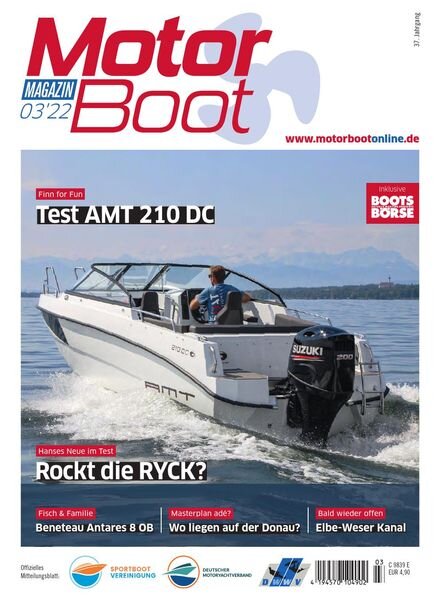Motorboot Magazin – Marz 2022 Cover