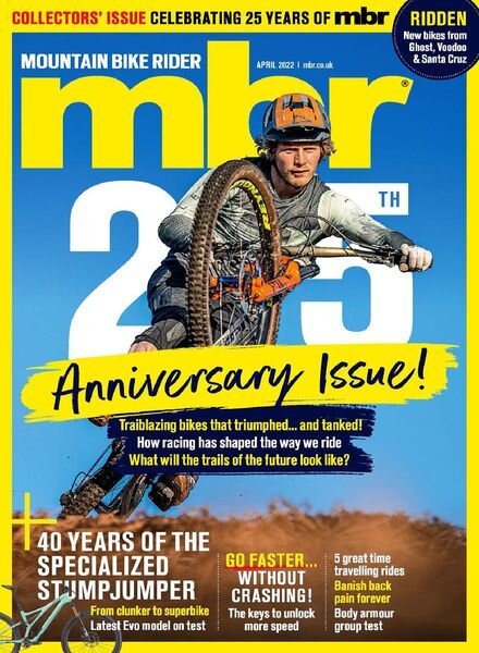 Mountain Bike Rider – April 2022 Cover