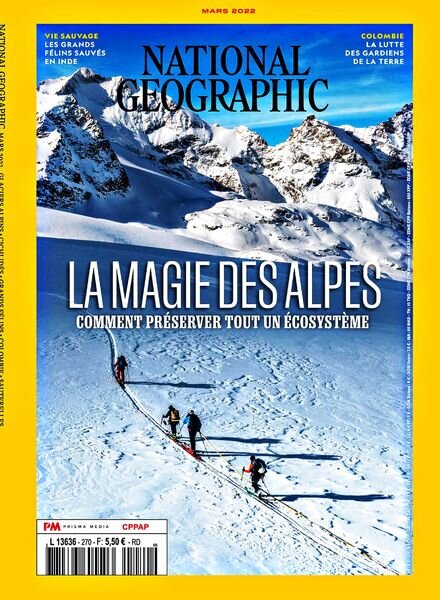National Geographic France – Mars 2022 Cover