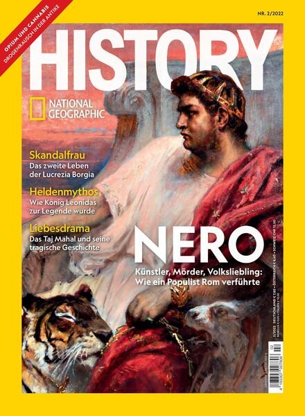 National Geographic History Germany – Marz 2022 Cover