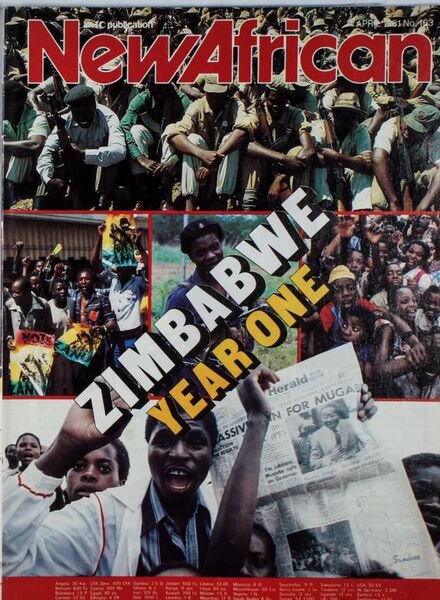 New African – April 1981 Cover