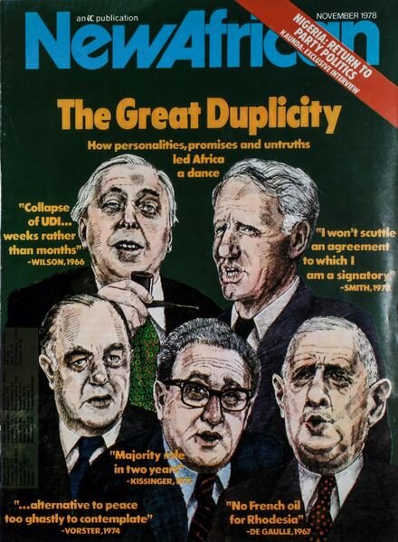 New African – November 1978 Cover