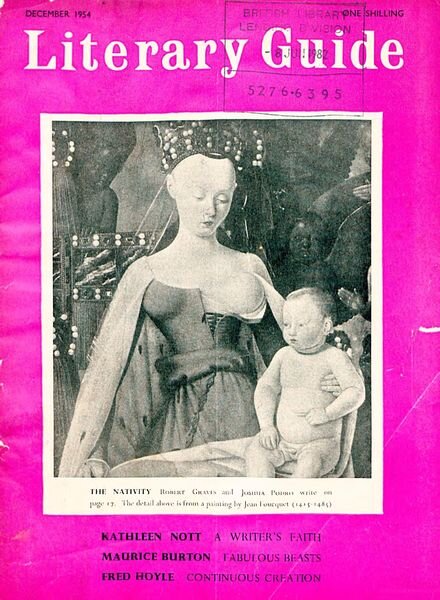 New Humanist – The Literary Guide December 1954 Cover