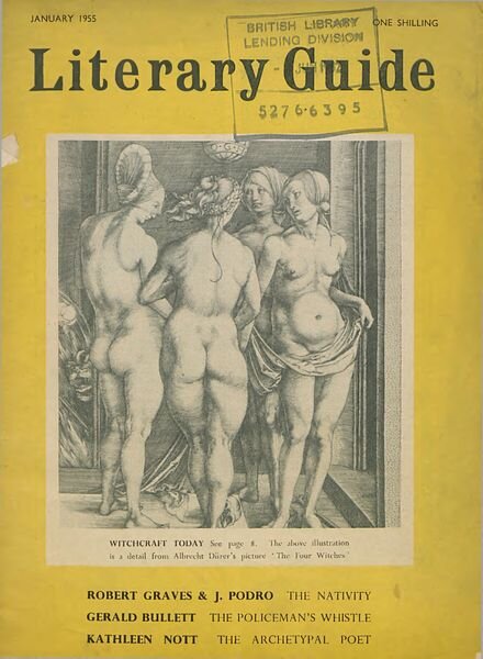 New Humanist – The Literary Guide January 1955 Cover
