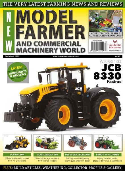 New Model Farmer and Commercial Machinery World – Issue 1 – February-March 2021 Cover
