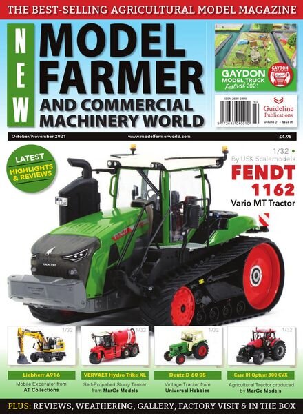 New Model Farmer and Commercial Machinery World – Issue 5 – October-November 2021 Cover