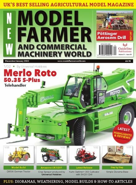 New Model Farmer and Commercial Machinery World – Issue 6 – January-February 2022 Cover