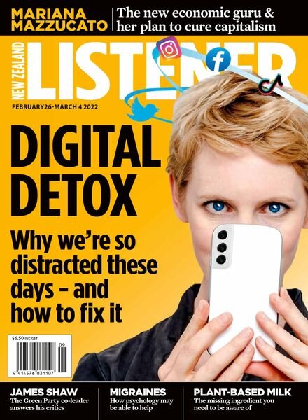 New Zealand Listener – February 26 2022 Cover