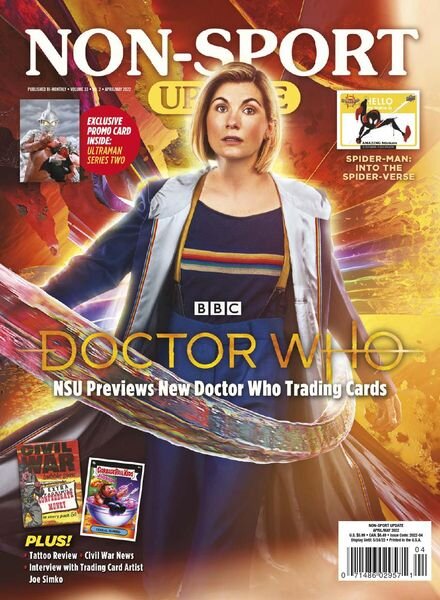 Non-Sport Update – April-May 2022 Cover