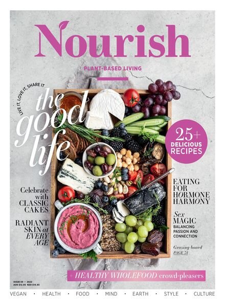 Nourish Plant-Based Living – 06 March 2022 Cover
