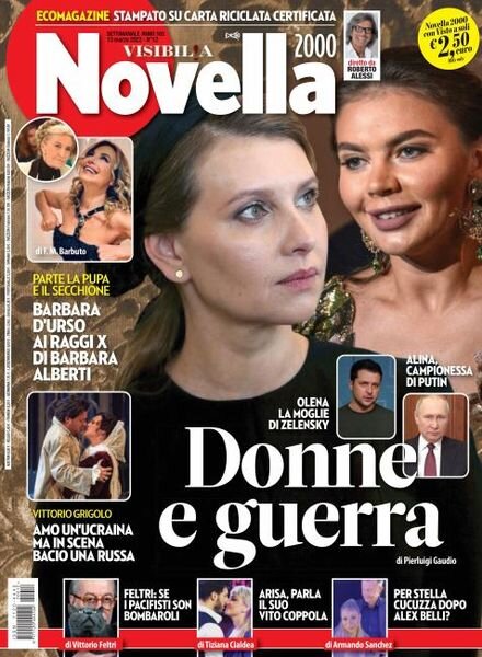 Novella 2000 – 10 marzo 2022 Cover