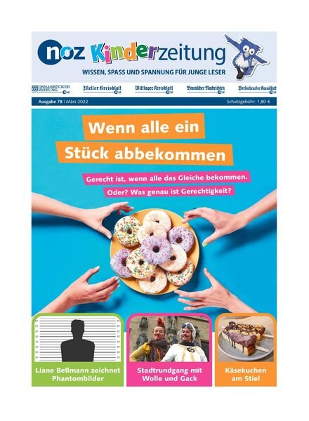 noz Kinderzeitung – 03 Marz 2022 Cover