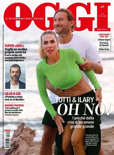 Oggi – 03 marzo 2022 Cover