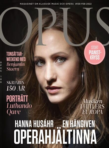 OPUS – februari 2022 Cover